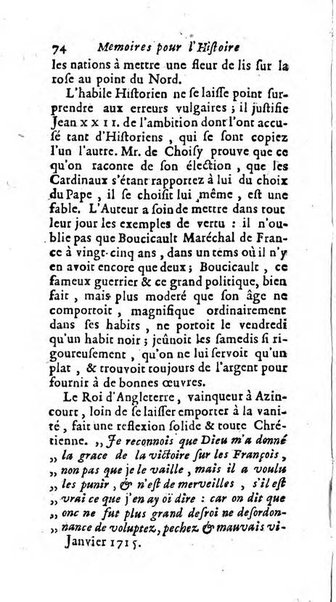 Mémoires pour l'histoire des sciences & des beaux-arts recüeillies par l'ordre de Son Altesse Serenissime Monseigneur Prince souverain de Dombes