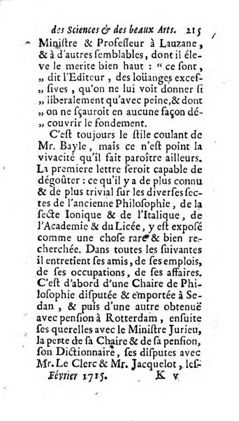 Mémoires pour l'histoire des sciences & des beaux-arts recüeillies par l'ordre de Son Altesse Serenissime Monseigneur Prince souverain de Dombes