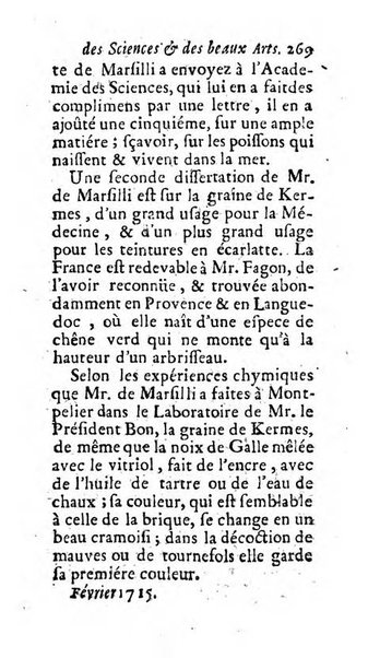 Mémoires pour l'histoire des sciences & des beaux-arts recüeillies par l'ordre de Son Altesse Serenissime Monseigneur Prince souverain de Dombes