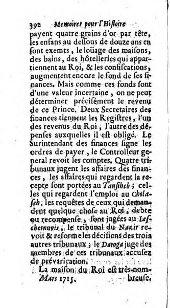 Mémoires pour l'histoire des sciences & des beaux-arts recüeillies par l'ordre de Son Altesse Serenissime Monseigneur Prince souverain de Dombes