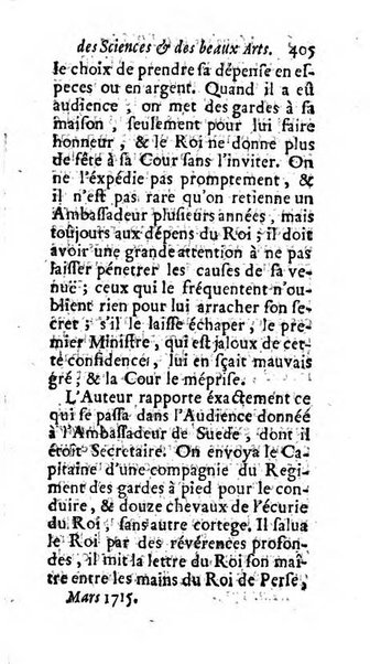 Mémoires pour l'histoire des sciences & des beaux-arts recüeillies par l'ordre de Son Altesse Serenissime Monseigneur Prince souverain de Dombes