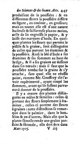 Mémoires pour l'histoire des sciences & des beaux-arts recüeillies par l'ordre de Son Altesse Serenissime Monseigneur Prince souverain de Dombes