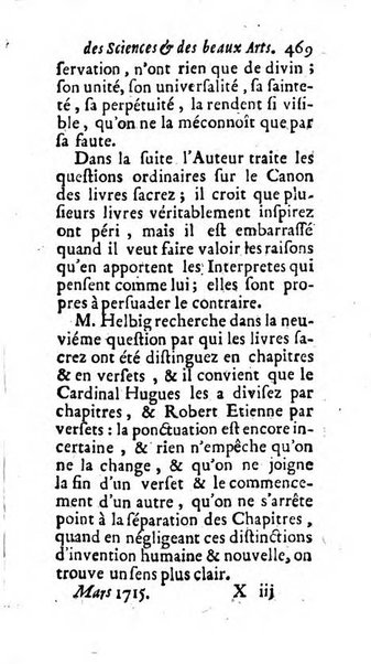 Mémoires pour l'histoire des sciences & des beaux-arts recüeillies par l'ordre de Son Altesse Serenissime Monseigneur Prince souverain de Dombes