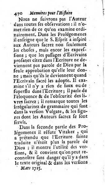 Mémoires pour l'histoire des sciences & des beaux-arts recüeillies par l'ordre de Son Altesse Serenissime Monseigneur Prince souverain de Dombes