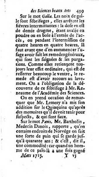 Mémoires pour l'histoire des sciences & des beaux-arts recüeillies par l'ordre de Son Altesse Serenissime Monseigneur Prince souverain de Dombes