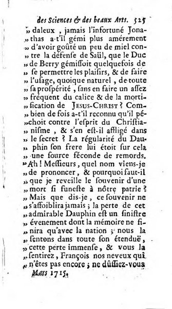 Mémoires pour l'histoire des sciences & des beaux-arts recüeillies par l'ordre de Son Altesse Serenissime Monseigneur Prince souverain de Dombes