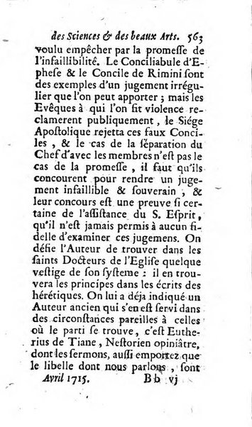 Mémoires pour l'histoire des sciences & des beaux-arts recüeillies par l'ordre de Son Altesse Serenissime Monseigneur Prince souverain de Dombes