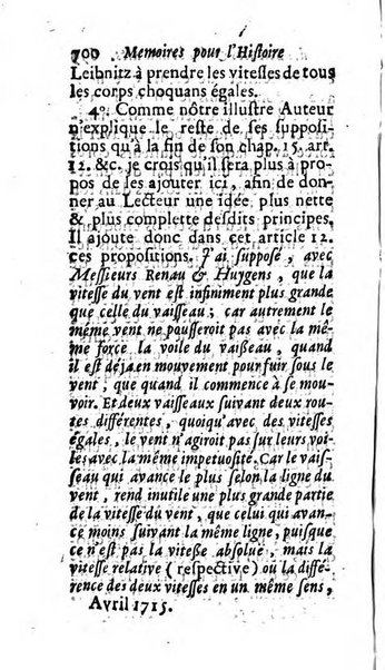 Mémoires pour l'histoire des sciences & des beaux-arts recüeillies par l'ordre de Son Altesse Serenissime Monseigneur Prince souverain de Dombes