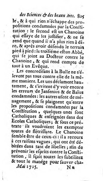 Mémoires pour l'histoire des sciences & des beaux-arts recüeillies par l'ordre de Son Altesse Serenissime Monseigneur Prince souverain de Dombes