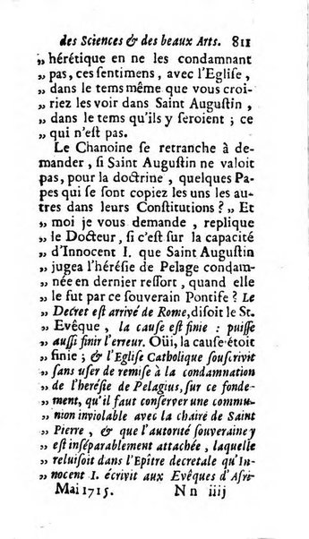 Mémoires pour l'histoire des sciences & des beaux-arts recüeillies par l'ordre de Son Altesse Serenissime Monseigneur Prince souverain de Dombes