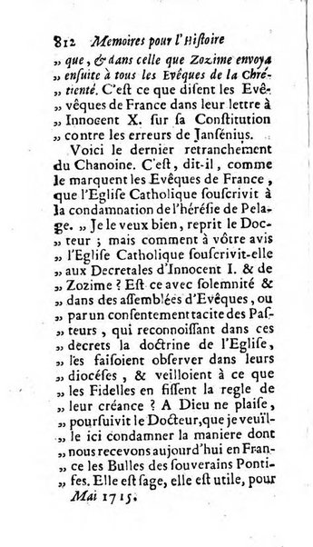 Mémoires pour l'histoire des sciences & des beaux-arts recüeillies par l'ordre de Son Altesse Serenissime Monseigneur Prince souverain de Dombes