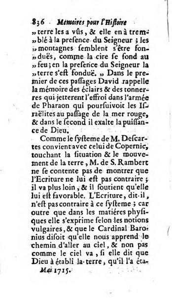 Mémoires pour l'histoire des sciences & des beaux-arts recüeillies par l'ordre de Son Altesse Serenissime Monseigneur Prince souverain de Dombes