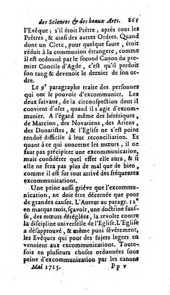 Mémoires pour l'histoire des sciences & des beaux-arts recüeillies par l'ordre de Son Altesse Serenissime Monseigneur Prince souverain de Dombes