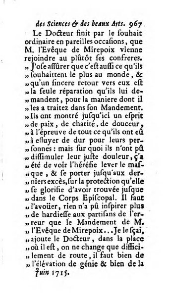 Mémoires pour l'histoire des sciences & des beaux-arts recüeillies par l'ordre de Son Altesse Serenissime Monseigneur Prince souverain de Dombes