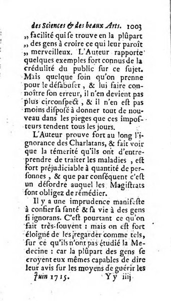 Mémoires pour l'histoire des sciences & des beaux-arts recüeillies par l'ordre de Son Altesse Serenissime Monseigneur Prince souverain de Dombes