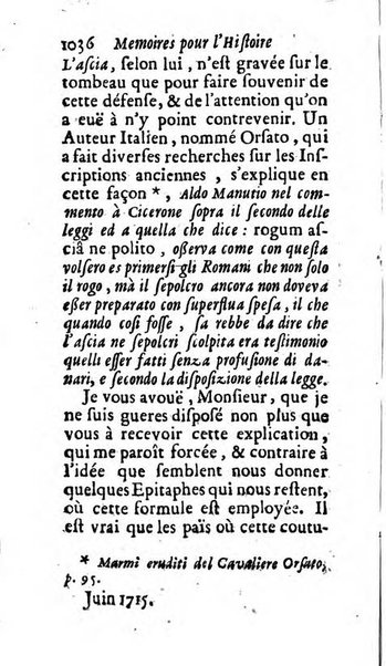 Mémoires pour l'histoire des sciences & des beaux-arts recüeillies par l'ordre de Son Altesse Serenissime Monseigneur Prince souverain de Dombes