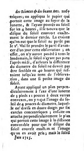 Mémoires pour l'histoire des sciences & des beaux-arts recüeillies par l'ordre de Son Altesse Serenissime Monseigneur Prince souverain de Dombes