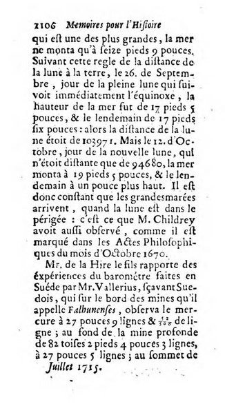 Mémoires pour l'histoire des sciences & des beaux-arts recüeillies par l'ordre de Son Altesse Serenissime Monseigneur Prince souverain de Dombes