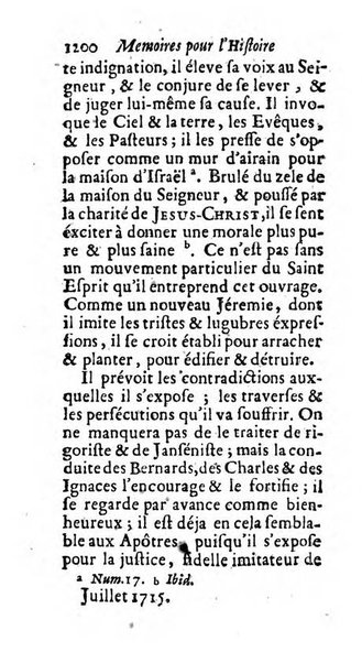 Mémoires pour l'histoire des sciences & des beaux-arts recüeillies par l'ordre de Son Altesse Serenissime Monseigneur Prince souverain de Dombes