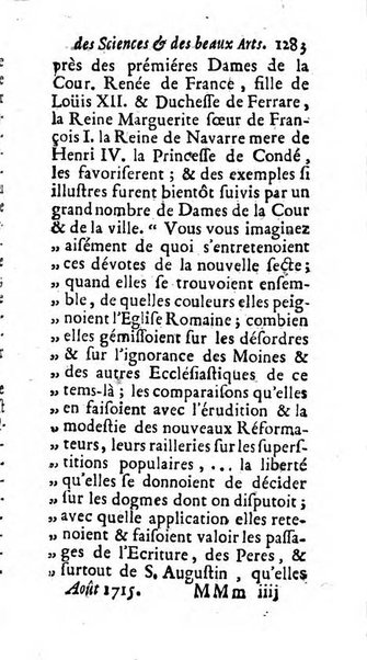 Mémoires pour l'histoire des sciences & des beaux-arts recüeillies par l'ordre de Son Altesse Serenissime Monseigneur Prince souverain de Dombes