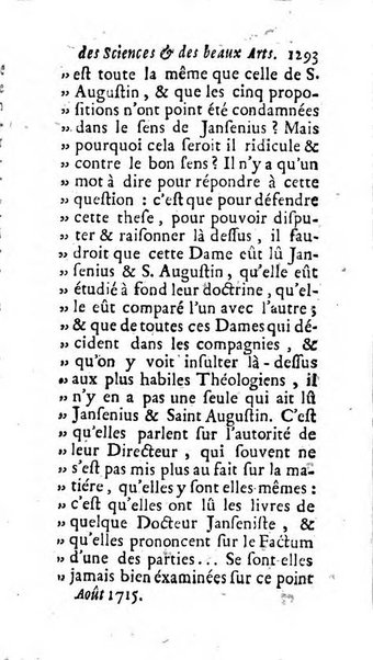 Mémoires pour l'histoire des sciences & des beaux-arts recüeillies par l'ordre de Son Altesse Serenissime Monseigneur Prince souverain de Dombes