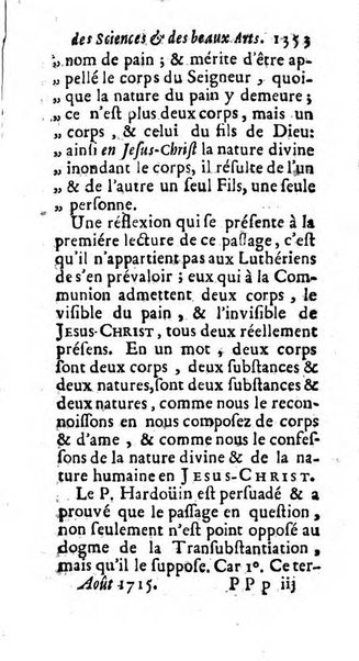 Mémoires pour l'histoire des sciences & des beaux-arts recüeillies par l'ordre de Son Altesse Serenissime Monseigneur Prince souverain de Dombes