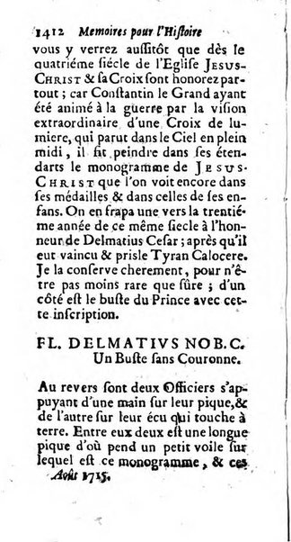 Mémoires pour l'histoire des sciences & des beaux-arts recüeillies par l'ordre de Son Altesse Serenissime Monseigneur Prince souverain de Dombes