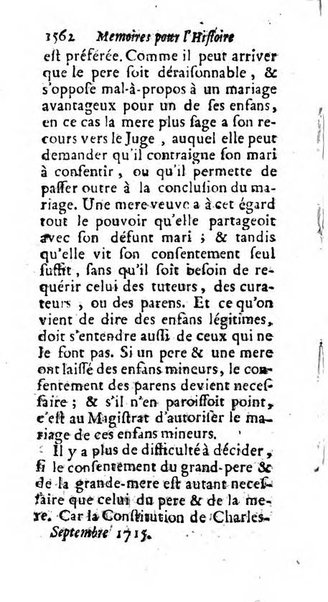 Mémoires pour l'histoire des sciences & des beaux-arts recüeillies par l'ordre de Son Altesse Serenissime Monseigneur Prince souverain de Dombes