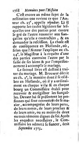 Mémoires pour l'histoire des sciences & des beaux-arts recüeillies par l'ordre de Son Altesse Serenissime Monseigneur Prince souverain de Dombes