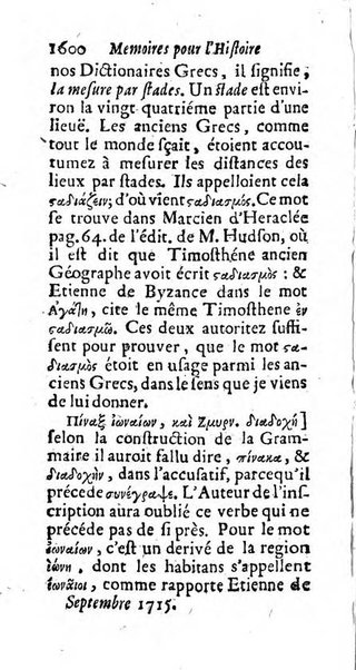 Mémoires pour l'histoire des sciences & des beaux-arts recüeillies par l'ordre de Son Altesse Serenissime Monseigneur Prince souverain de Dombes