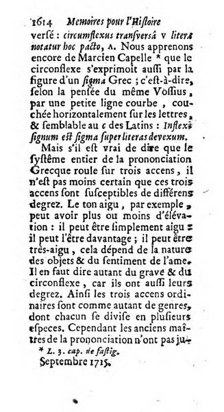 Mémoires pour l'histoire des sciences & des beaux-arts recüeillies par l'ordre de Son Altesse Serenissime Monseigneur Prince souverain de Dombes