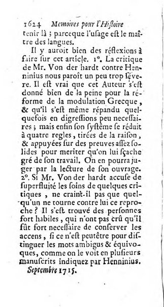 Mémoires pour l'histoire des sciences & des beaux-arts recüeillies par l'ordre de Son Altesse Serenissime Monseigneur Prince souverain de Dombes