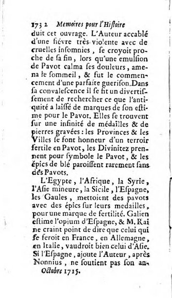 Mémoires pour l'histoire des sciences & des beaux-arts recüeillies par l'ordre de Son Altesse Serenissime Monseigneur Prince souverain de Dombes