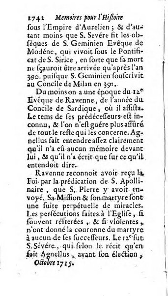 Mémoires pour l'histoire des sciences & des beaux-arts recüeillies par l'ordre de Son Altesse Serenissime Monseigneur Prince souverain de Dombes