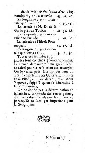 Mémoires pour l'histoire des sciences & des beaux-arts recüeillies par l'ordre de Son Altesse Serenissime Monseigneur Prince souverain de Dombes