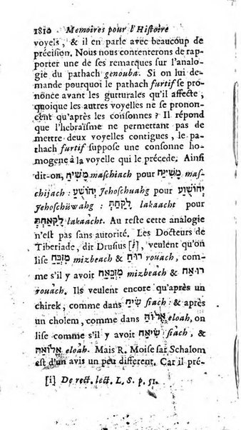 Mémoires pour l'histoire des sciences & des beaux-arts recüeillies par l'ordre de Son Altesse Serenissime Monseigneur Prince souverain de Dombes