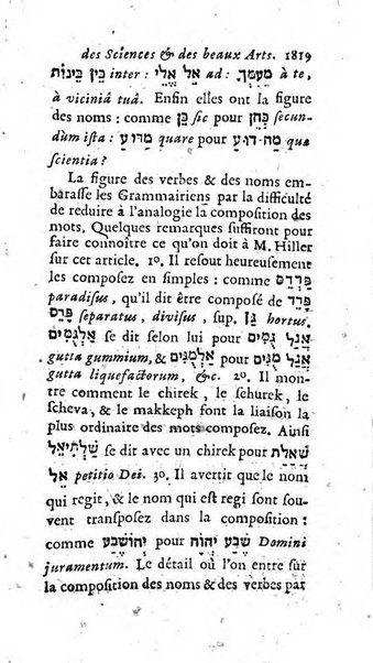 Mémoires pour l'histoire des sciences & des beaux-arts recüeillies par l'ordre de Son Altesse Serenissime Monseigneur Prince souverain de Dombes