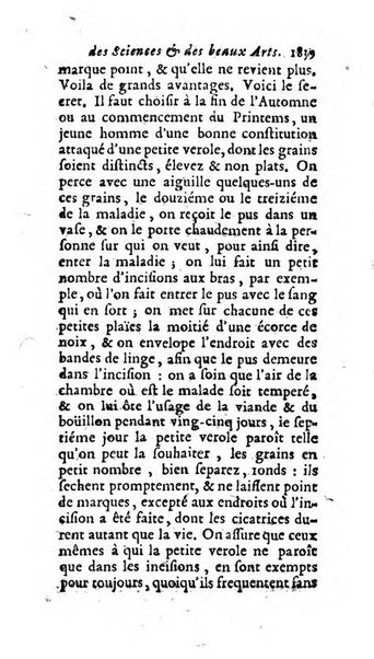 Mémoires pour l'histoire des sciences & des beaux-arts recüeillies par l'ordre de Son Altesse Serenissime Monseigneur Prince souverain de Dombes