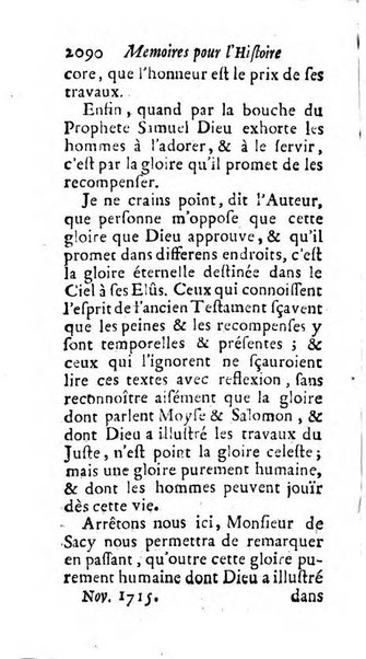 Mémoires pour l'histoire des sciences & des beaux-arts recüeillies par l'ordre de Son Altesse Serenissime Monseigneur Prince souverain de Dombes