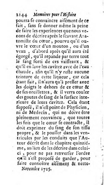 Mémoires pour l'histoire des sciences & des beaux-arts recüeillies par l'ordre de Son Altesse Serenissime Monseigneur Prince souverain de Dombes