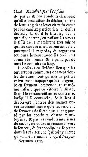 Mémoires pour l'histoire des sciences & des beaux-arts recüeillies par l'ordre de Son Altesse Serenissime Monseigneur Prince souverain de Dombes