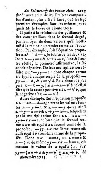 Mémoires pour l'histoire des sciences & des beaux-arts recüeillies par l'ordre de Son Altesse Serenissime Monseigneur Prince souverain de Dombes