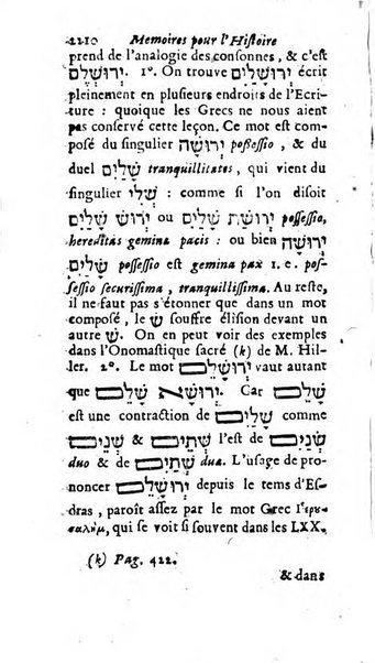 Mémoires pour l'histoire des sciences & des beaux-arts recüeillies par l'ordre de Son Altesse Serenissime Monseigneur Prince souverain de Dombes