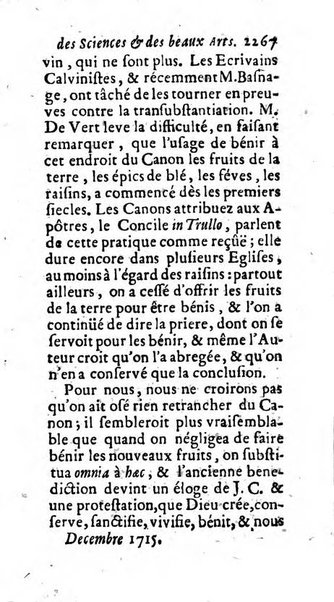 Mémoires pour l'histoire des sciences & des beaux-arts recüeillies par l'ordre de Son Altesse Serenissime Monseigneur Prince souverain de Dombes