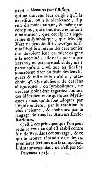 Mémoires pour l'histoire des sciences & des beaux-arts recüeillies par l'ordre de Son Altesse Serenissime Monseigneur Prince souverain de Dombes