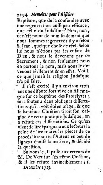 Mémoires pour l'histoire des sciences & des beaux-arts recüeillies par l'ordre de Son Altesse Serenissime Monseigneur Prince souverain de Dombes