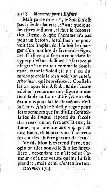 Mémoires pour l'histoire des sciences & des beaux-arts recüeillies par l'ordre de Son Altesse Serenissime Monseigneur Prince souverain de Dombes