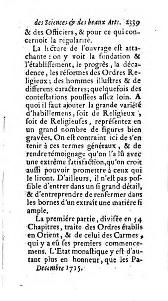 Mémoires pour l'histoire des sciences & des beaux-arts recüeillies par l'ordre de Son Altesse Serenissime Monseigneur Prince souverain de Dombes