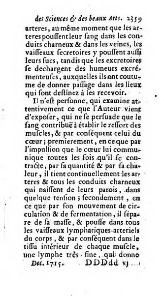 Mémoires pour l'histoire des sciences & des beaux-arts recüeillies par l'ordre de Son Altesse Serenissime Monseigneur Prince souverain de Dombes