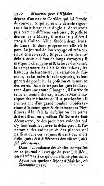 Mémoires pour l'histoire des sciences & des beaux-arts recüeillies par l'ordre de Son Altesse Serenissime Monseigneur Prince souverain de Dombes